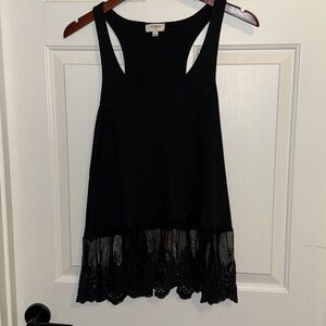 umgee Lace trim racer tank S